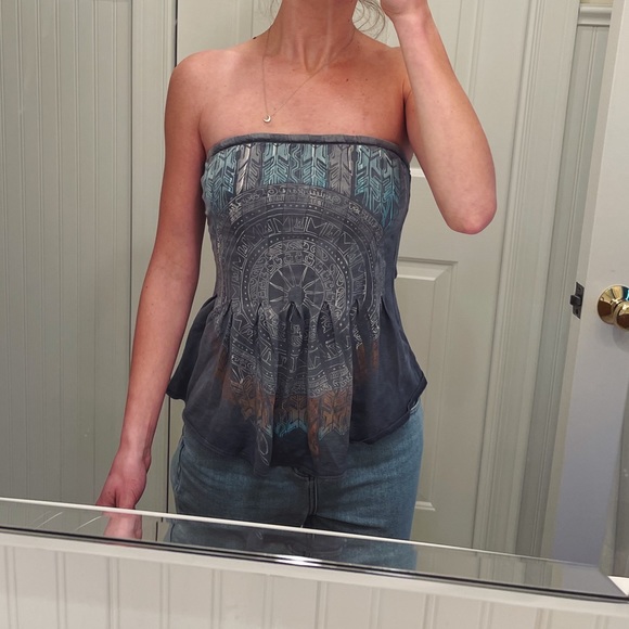 Guess strapless top - Picture 2 of 5